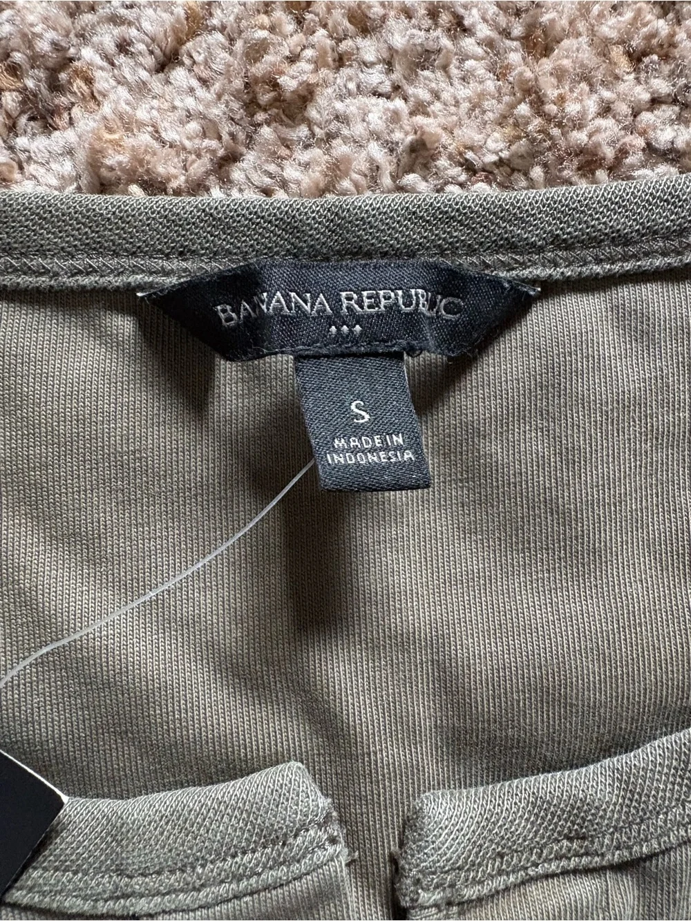 NWT!!!  Banana Republic Soft Wash Henley Shirt